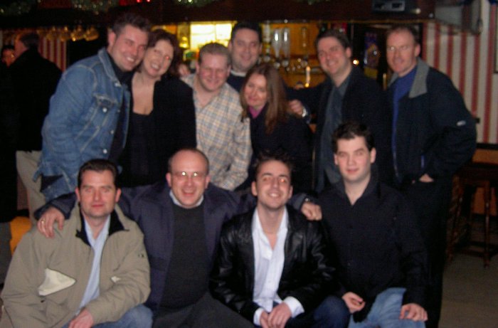 Andy, Tony, Heather, Richard, Scott, David, Caroline, Matt,Pete, Gavin and Neil